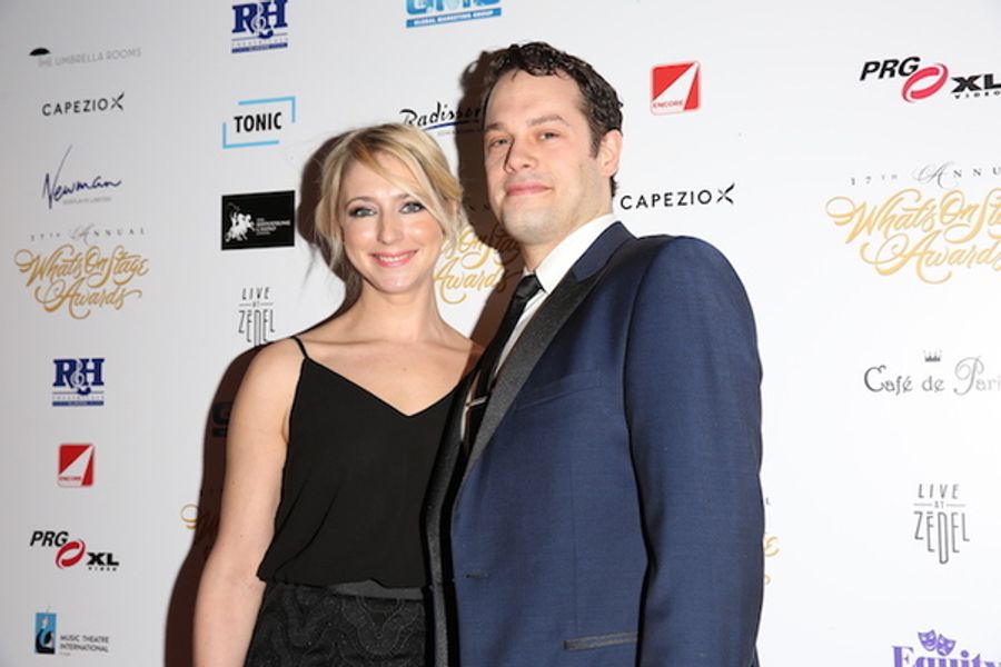 Photo Flash: Amber Riley, Billie Piper & More At WhatsOnStage Awards Image