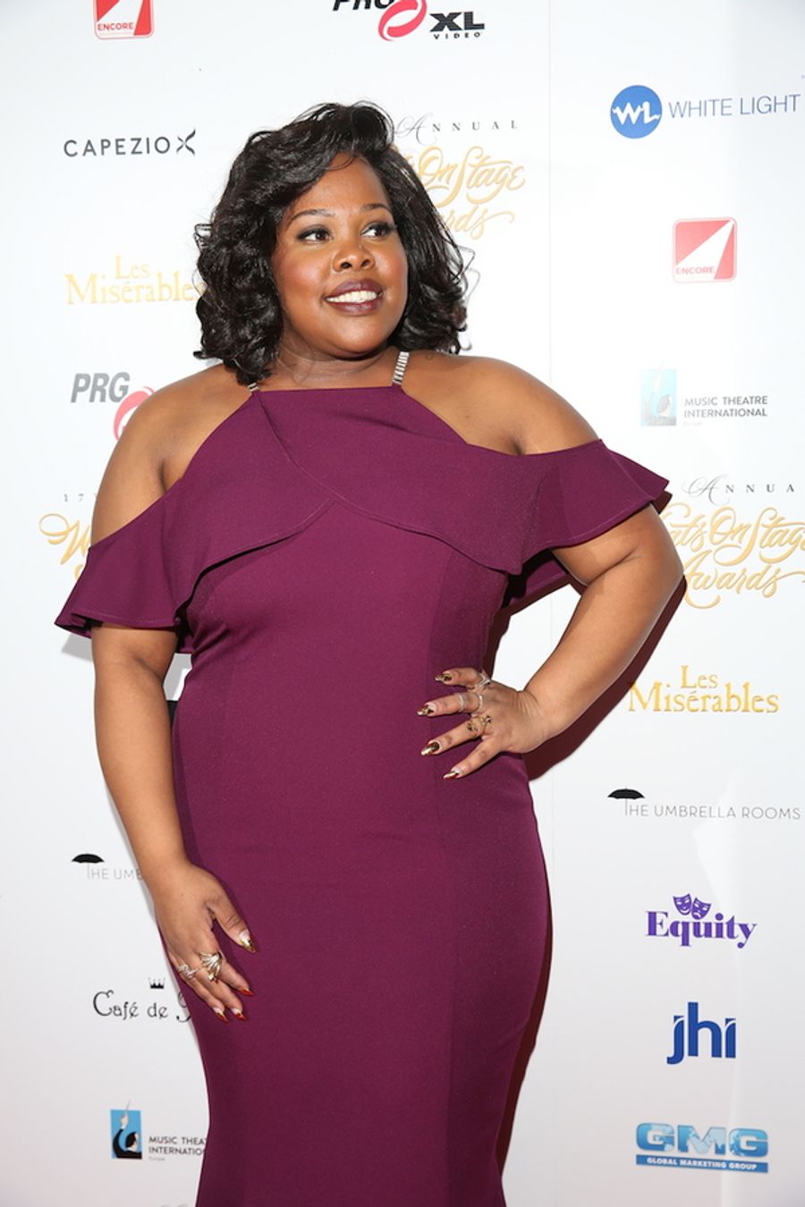 Photo Flash: Amber Riley, Billie Piper & More At WhatsOnStage Awards Image
