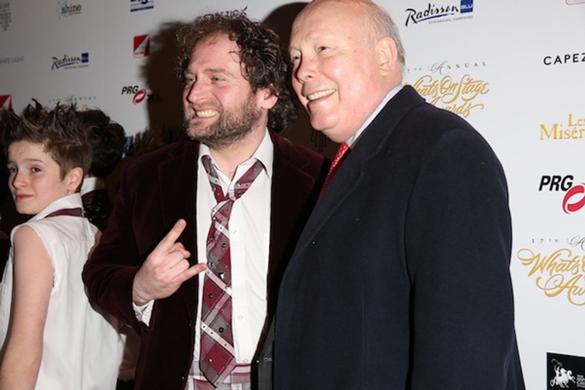 David Fynn and Julian Fellowes at 
