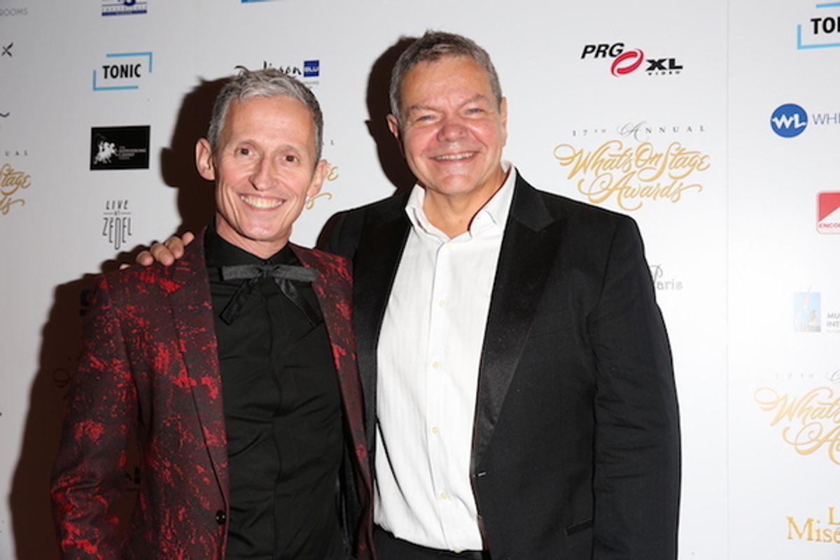 George Stiles and Anthony Drewe at 