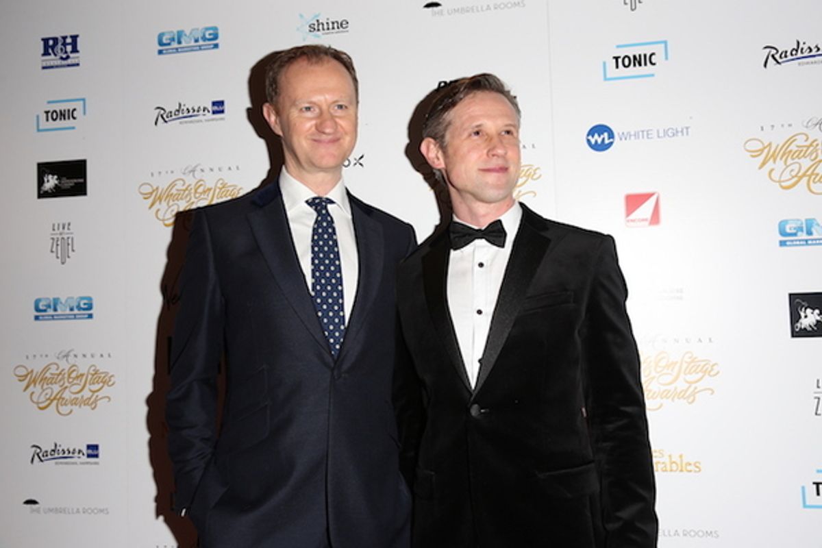 Mark Gatiss and Ian Hallard at 