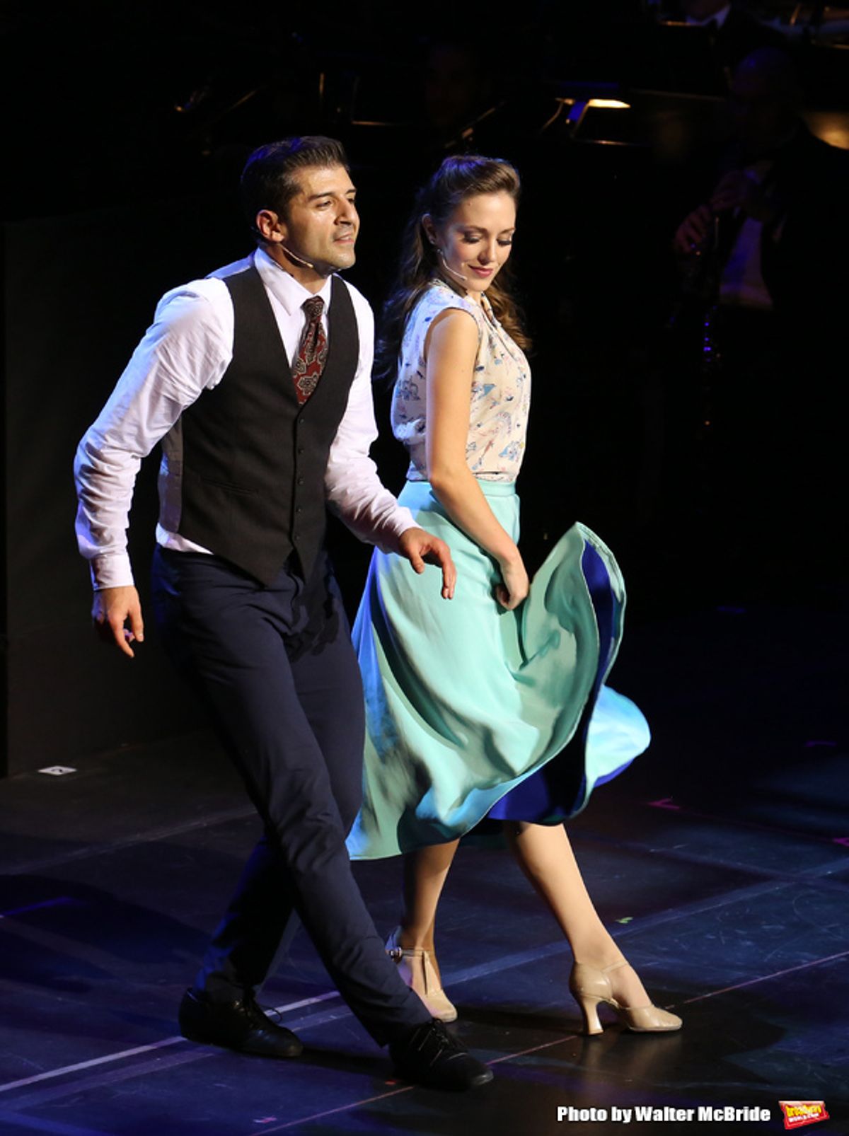 Tony Yazbeck and Laura Osnes at 