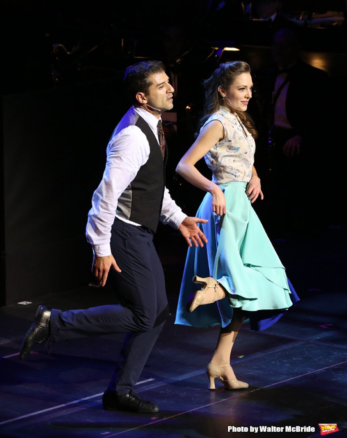 Tony Yazbeck and Laura Osnes  at 