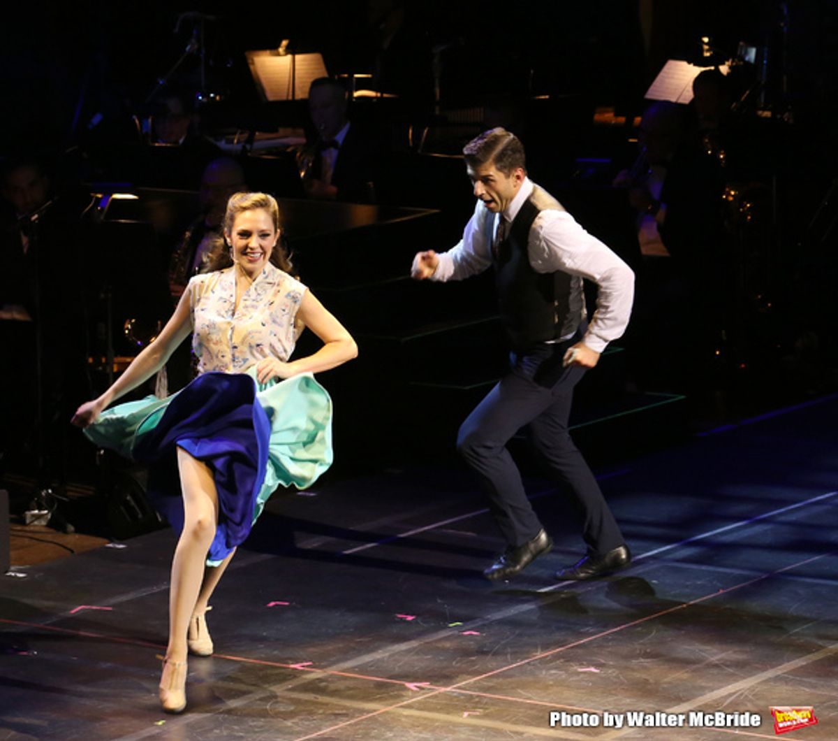 Tony Yazbeck and Laura Osnes at 