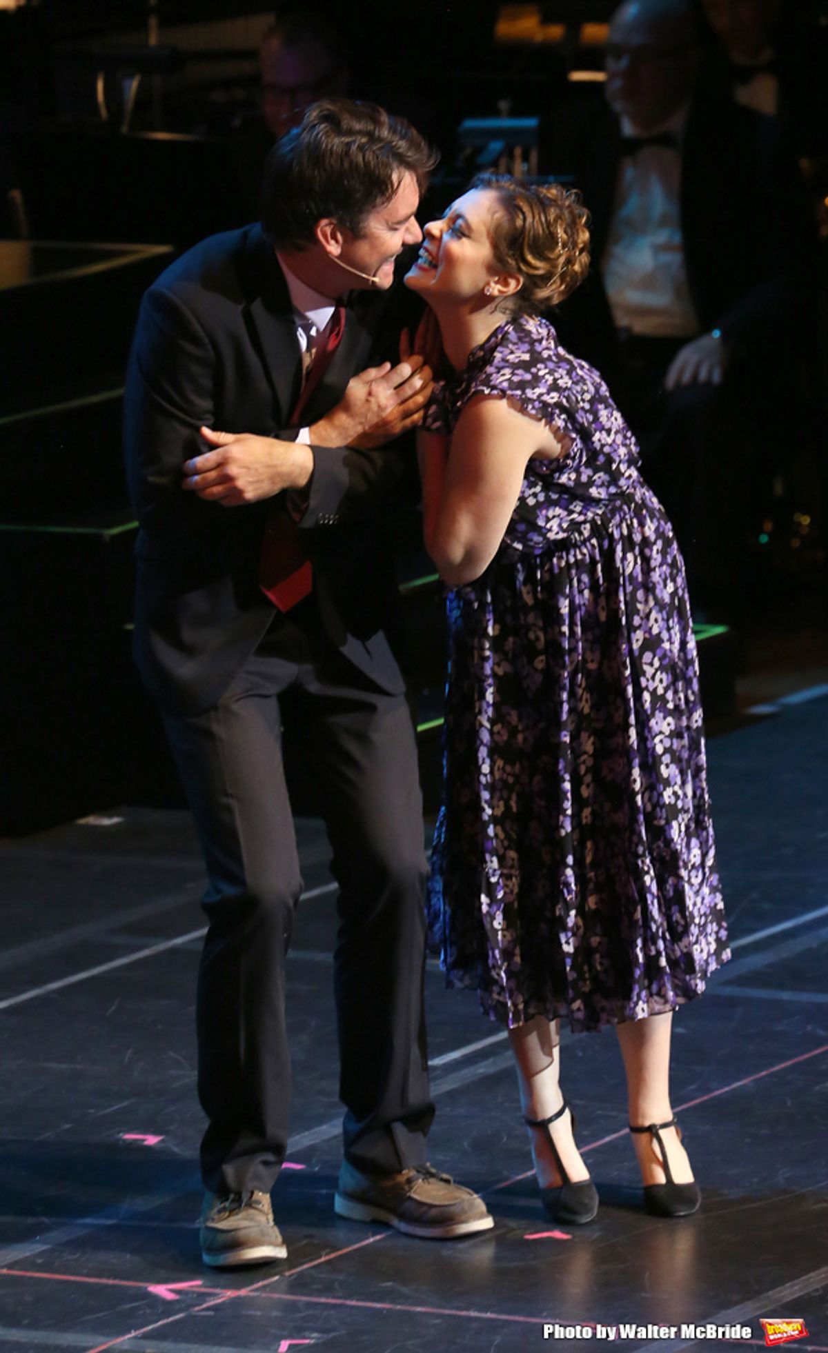 Jerry O'Connell and Rachel Bloom  at 