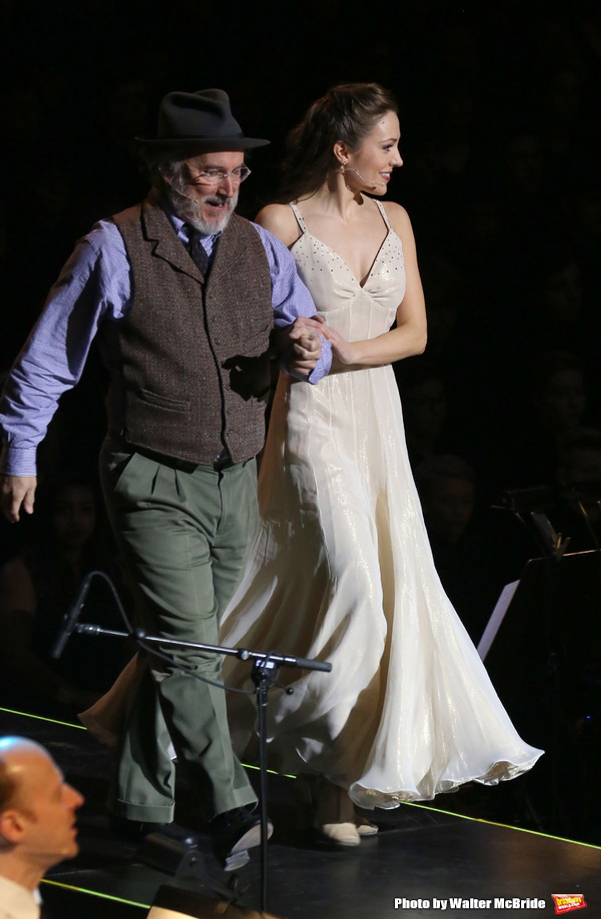 Mark Linn-Baker and Laura Osnes  at 