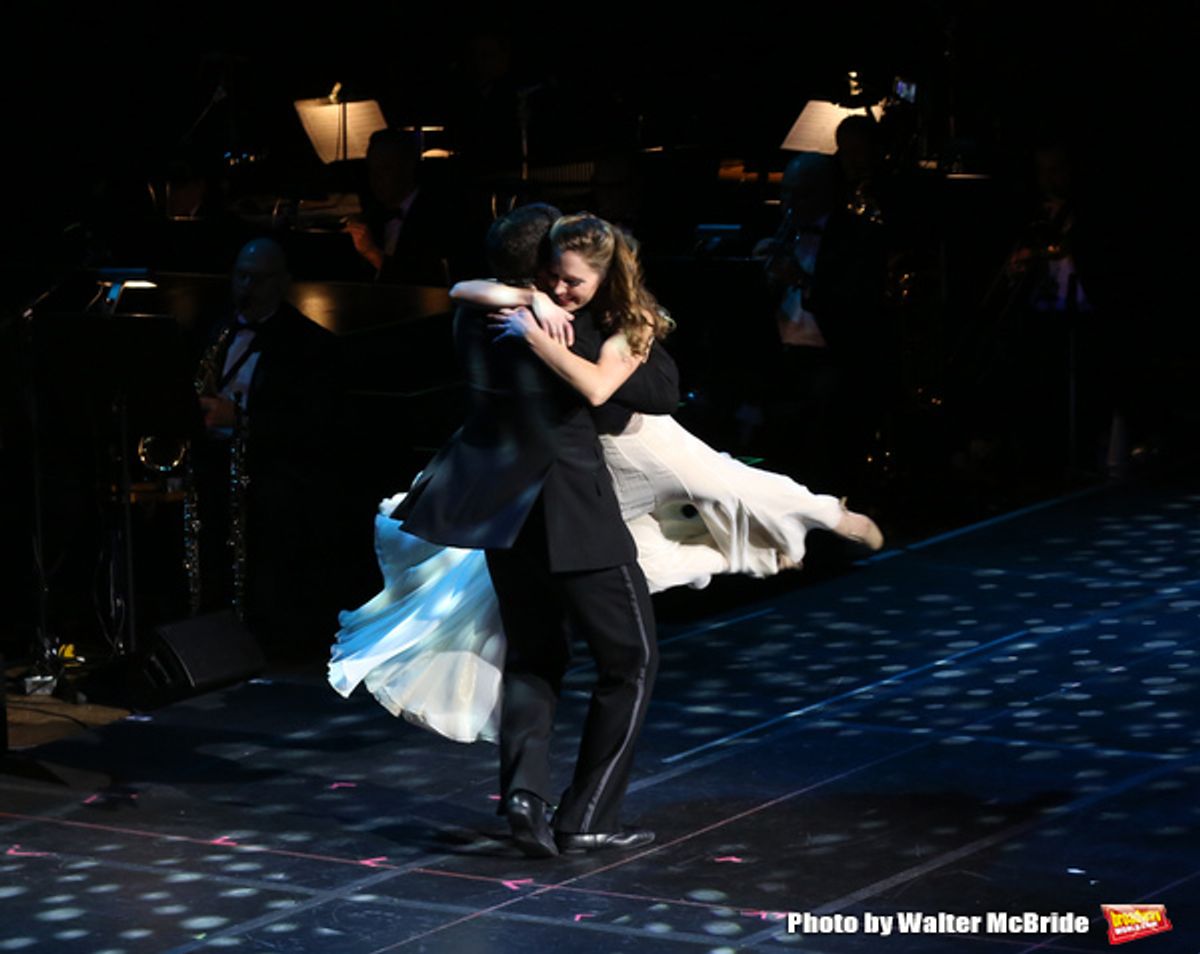 Tony Yazbeck and Laura Osnes  at 