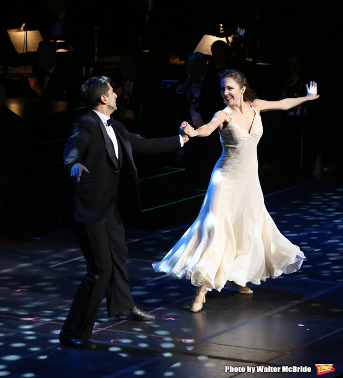Tony Yazbeck and Laura Osnes  at 