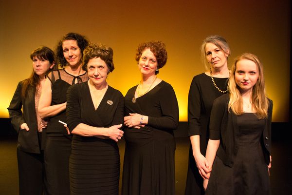 Melissa Fenwick, Carrie Morgan, Barbara Deering, Jennifer Pippin-Montanez, Ann Wilkin Photo