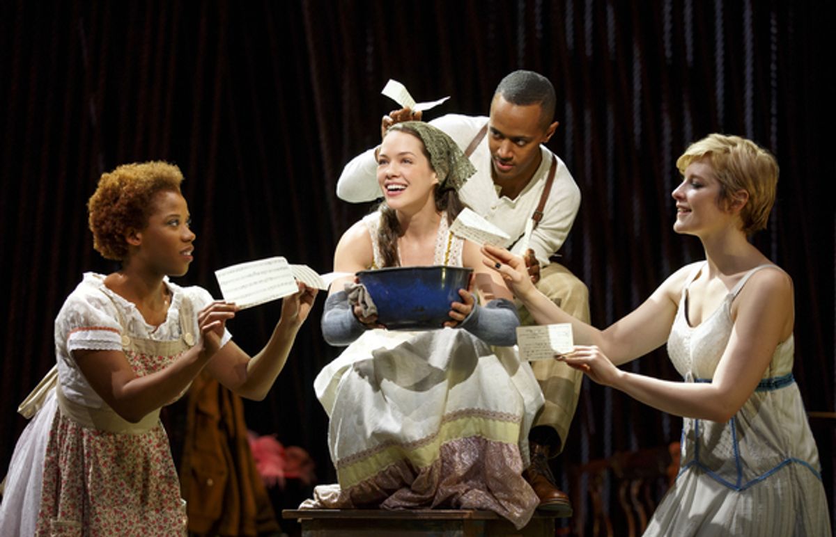 Into The Woods

CREATIVE TEAM
STEPHEN SONDHEIM
Music & Lyrics
JAMES LAPINE
Book
NOAH BRADY
Co-director
BEN STEINFELD
Co-director
LISA SHRIVER
Choreographer
DEREK MCLANE
Set Design
WHITNEY LOCHER
Costume Design
CHRISTOPHER AKERLIND
Lighting Design
DARRON L at 