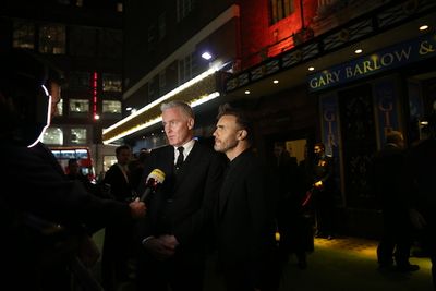 Tim Firth and Gary Barlow Photo