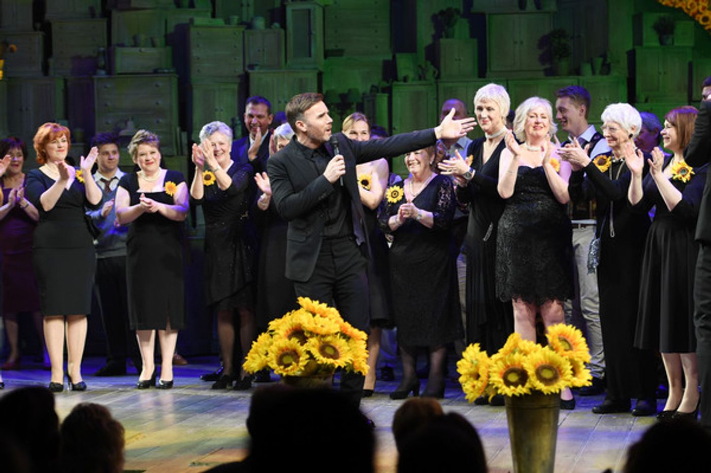 Photo Flash: Inside the Bloodwise Gala Night of Gary Barlow and Tim Firth's New Musical THE GIRLS  Image