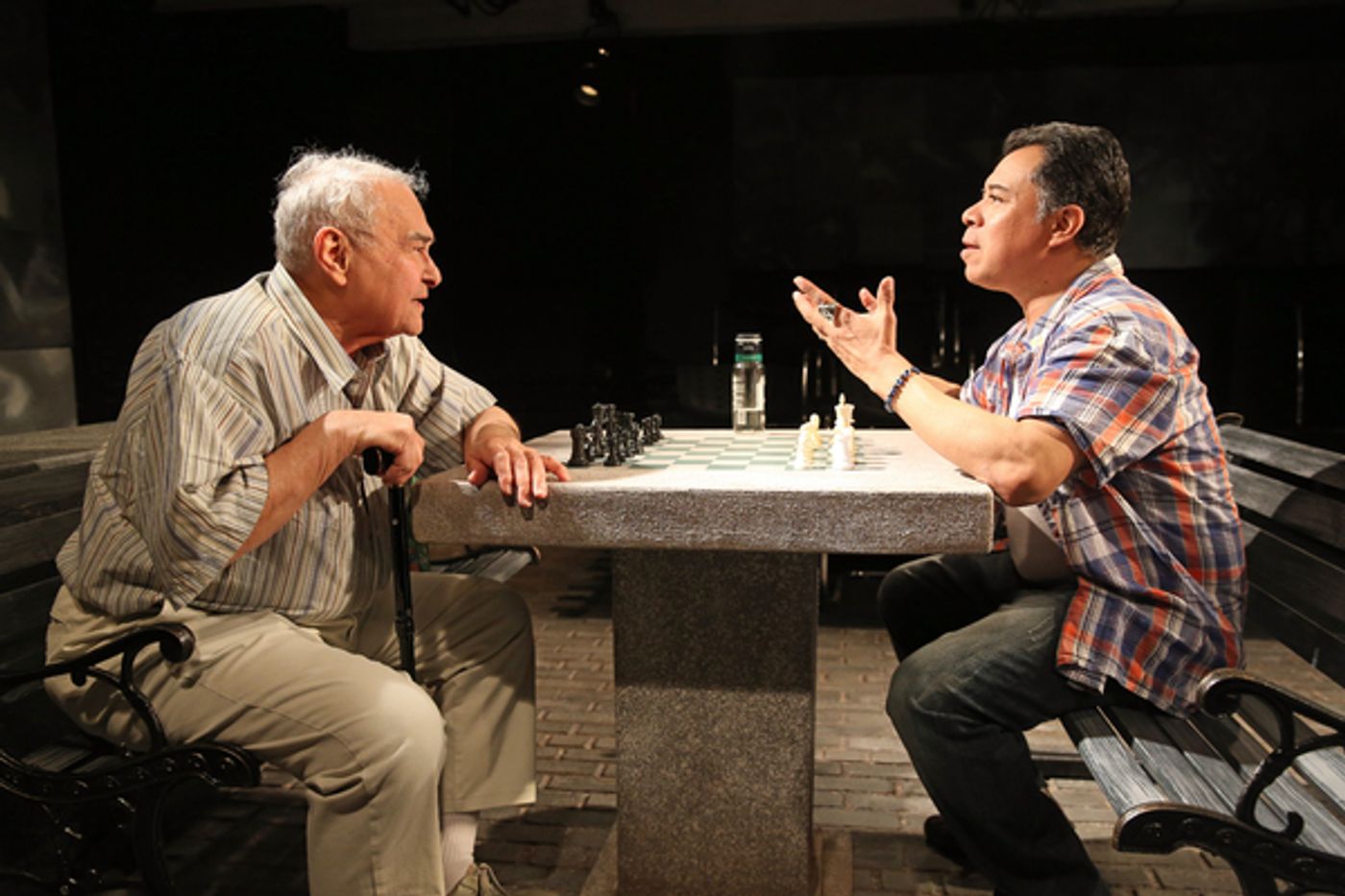 Photo Flash: First Look at the New York Premiere of FISH MEN, Opening Tonight at INTAR  Image