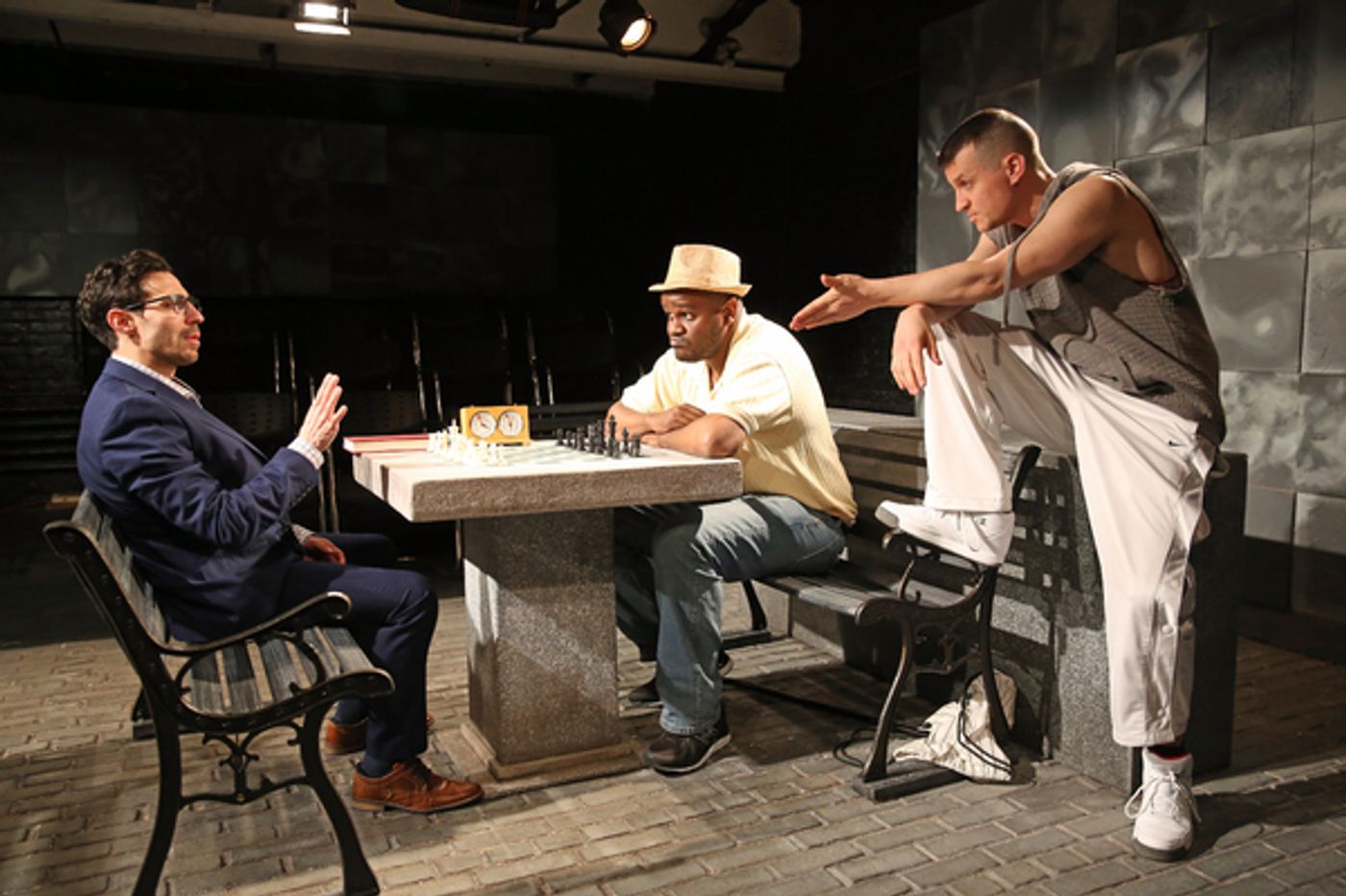 Photo Flash: First Look at the New York Premiere of FISH MEN, Opening Tonight at INTAR  Image