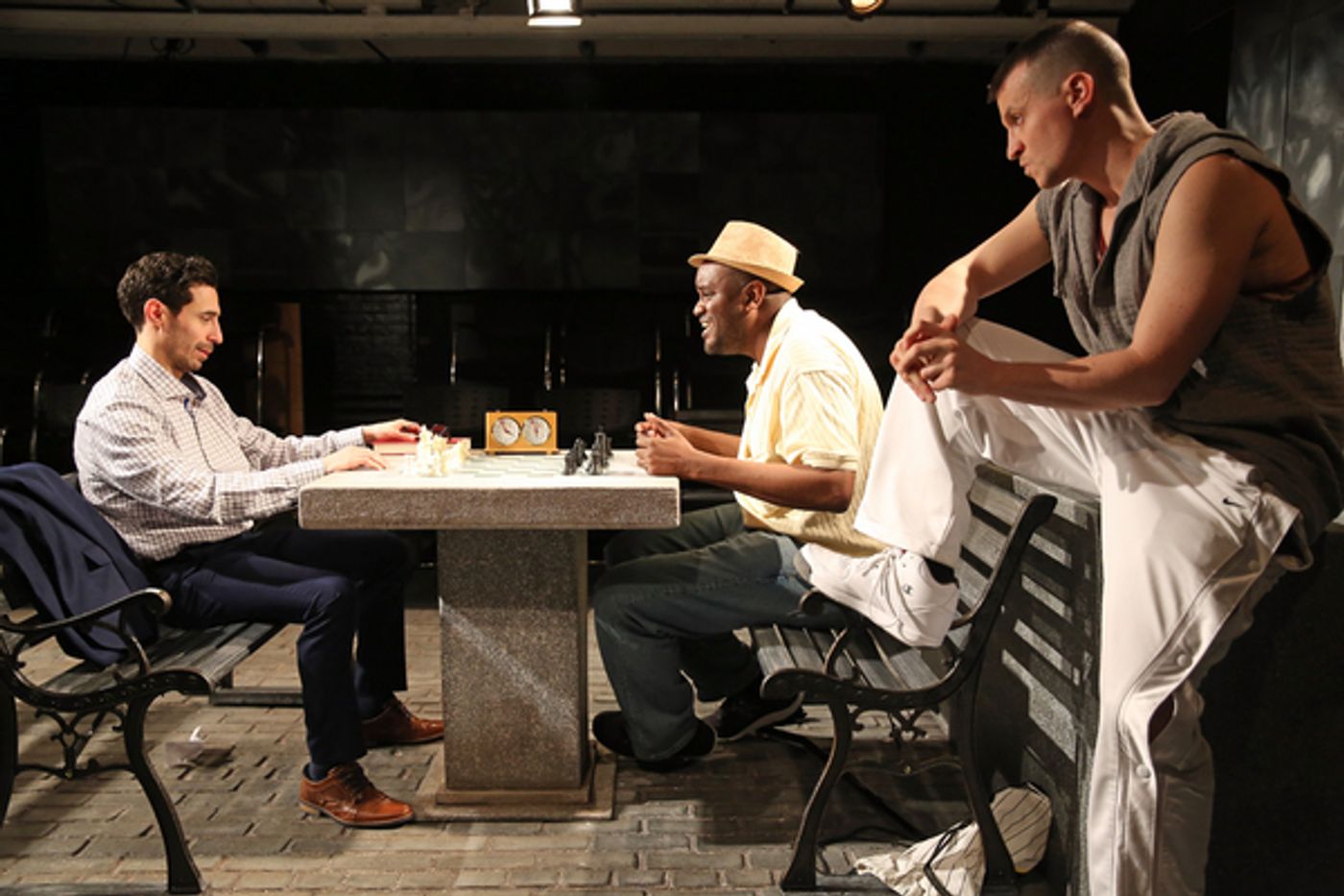 Photo Flash: First Look at the New York Premiere of FISH MEN, Opening Tonight at INTAR  Image