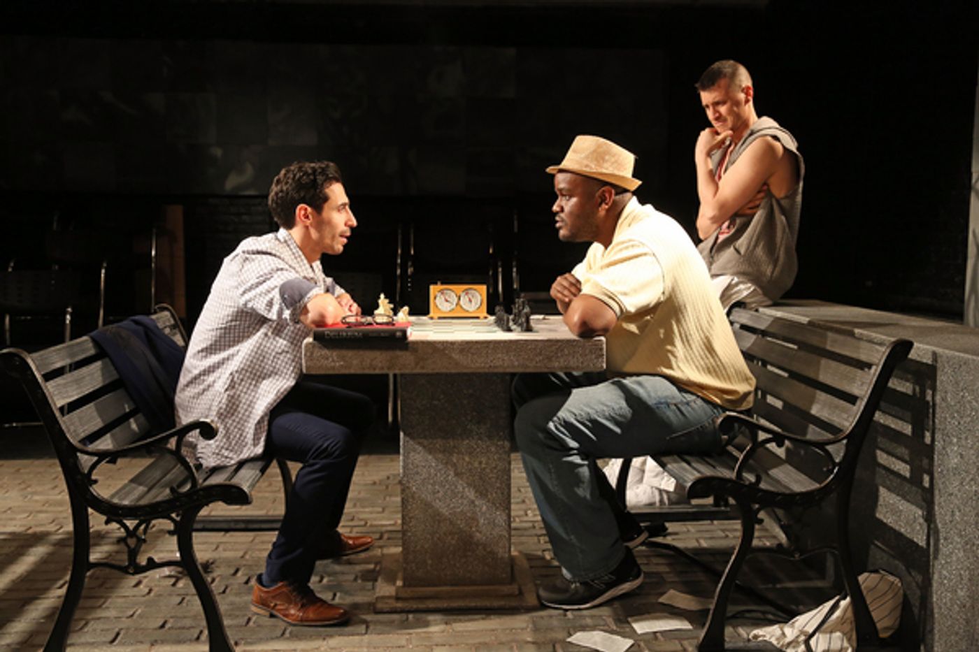 Photo Flash: First Look at the New York Premiere of FISH MEN, Opening Tonight at INTAR  Image