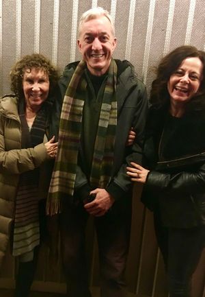 RHEA PERLMAN, SEAN GORMLEY and Director GERALDINE HUGHES @ BroadwayWorld RHEA PERLMAN, SEAN GORMLEY and Director GERALDINE HUGHES Photo
