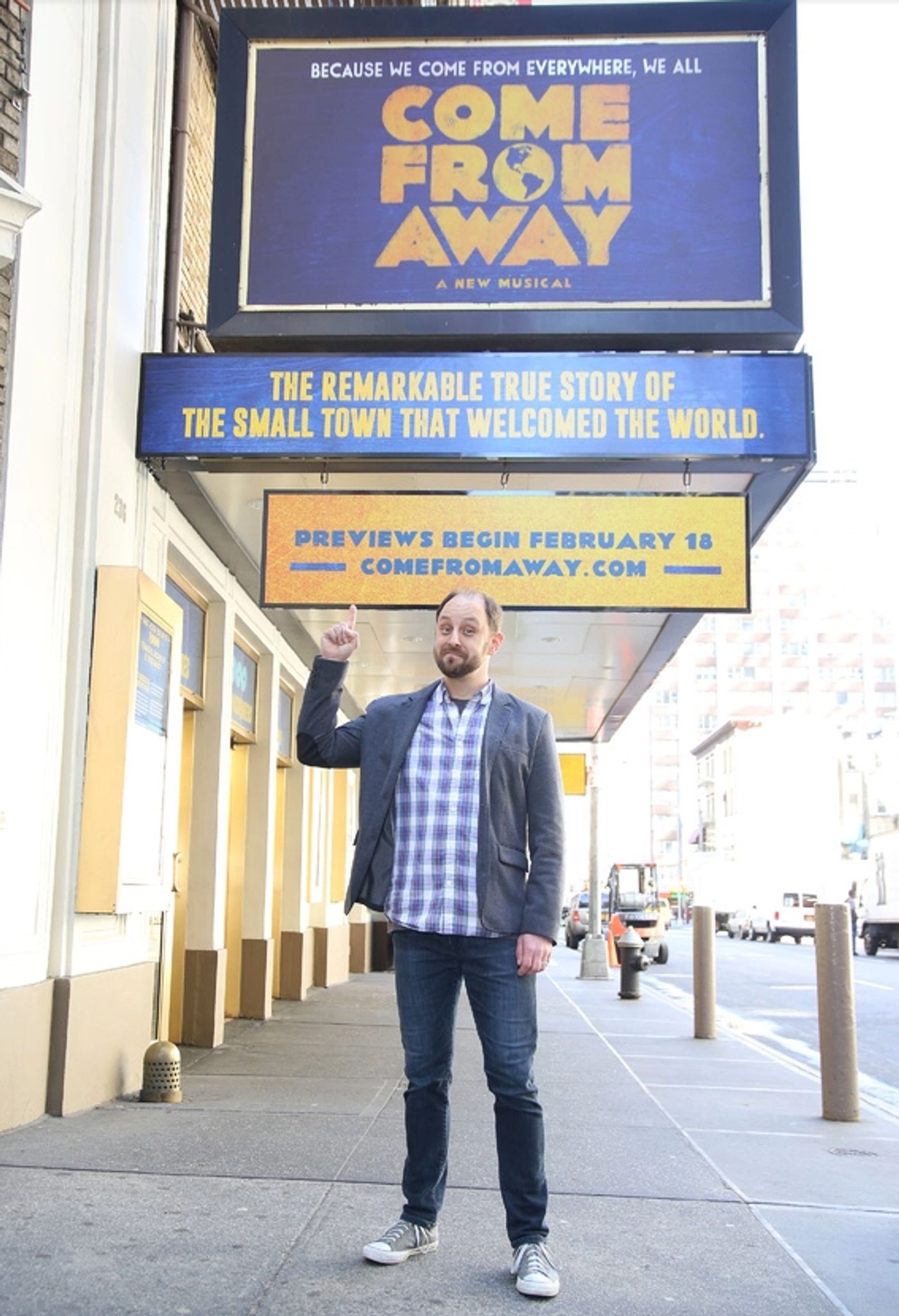 BWW Interview - Debut of the Month - COME FROM AWAY's Geno Carr  Image