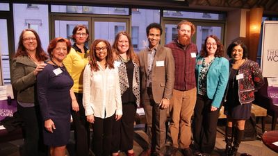 Frances McGarry, Jennifer DiBella, Sobha Kavanakudiyl, Linda Ames Key, JW Guido, Lind Photo