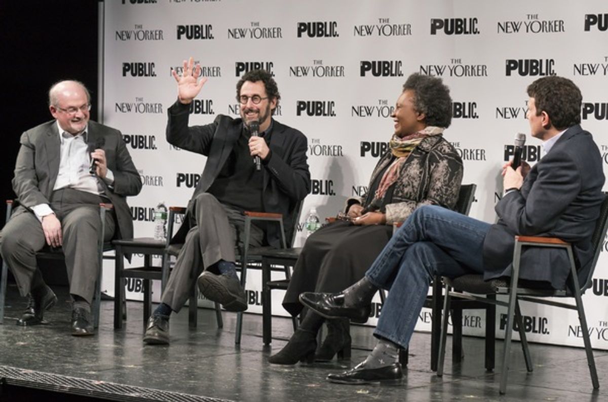 Tony Kushner, Claudia Rankine and David Remnick at 