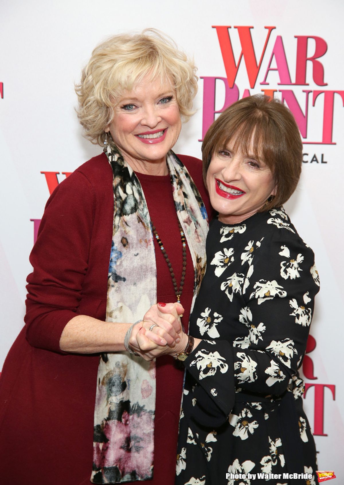 Christine Ebersole and Patti LuPone  at 