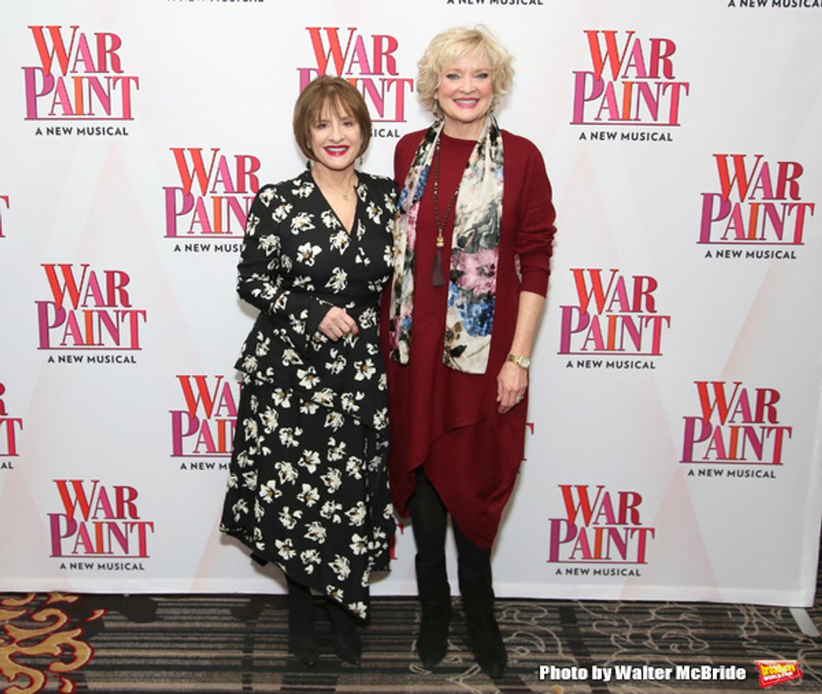 Patti LuPone and Christine Ebersole at 