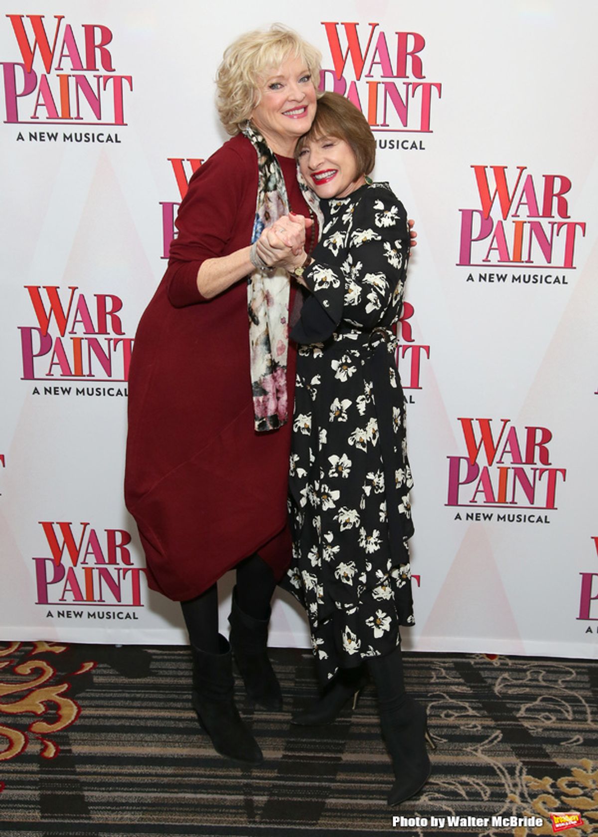 Christine Ebersole and Patti LuPone at 