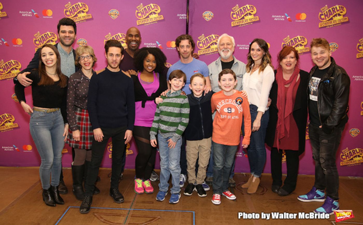 Photo Coverage: The Cast of CHARLIE AND THE CHOCOLATE FACTORY Prepare to Enter the World of Wonka  Image