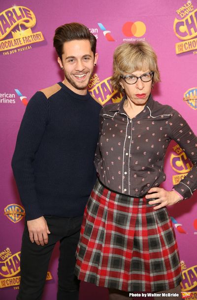Michael Wartella and Jackie Hoffman  Photo