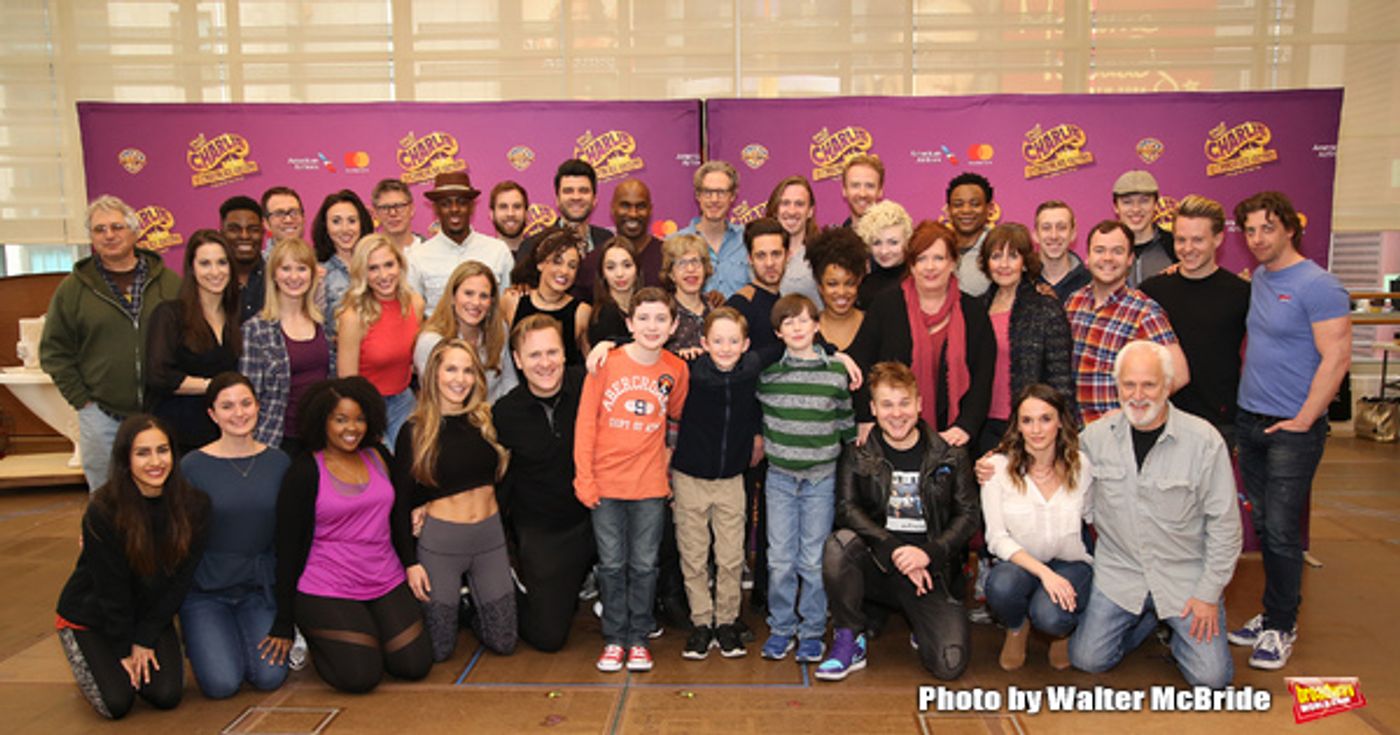 Photo Coverage: The Cast of CHARLIE AND THE CHOCOLATE FACTORY Prepare to Enter the World of Wonka  Image