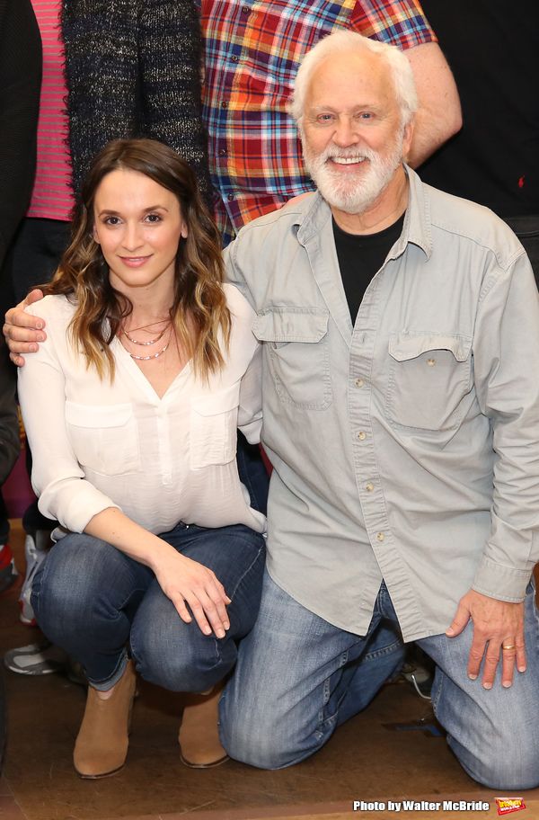 Emily Padgett and John Rubinstein  Photo