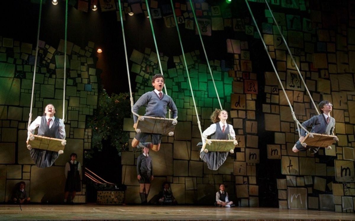  â€"When I Grow Upâ€ - The company of MATILDA THE MUSICAL Â©2016, Joan Marcus at 