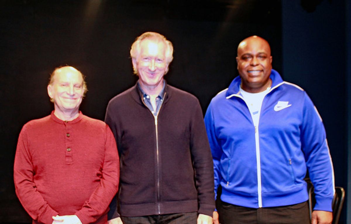 Stephen Mo Hanan, Peter Land, and J. Bernard Calloway at 