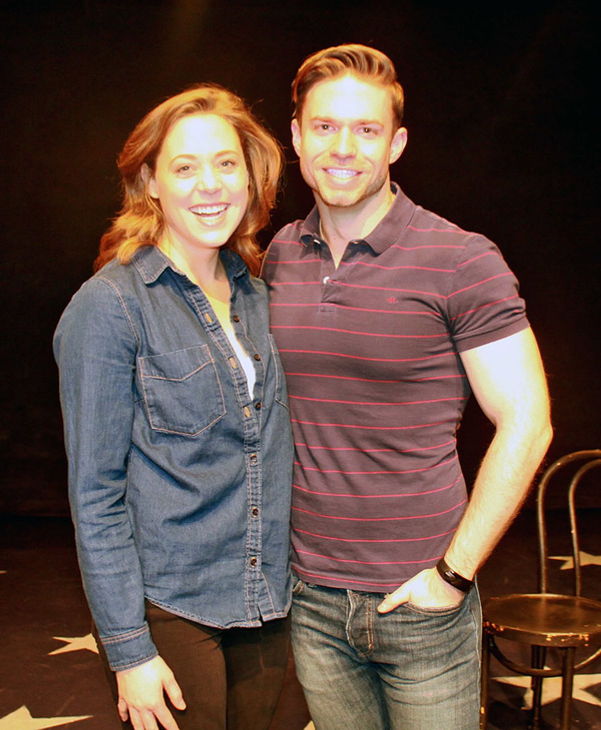 Erika Henningsen and Hunter Ryan Herdlicka at 