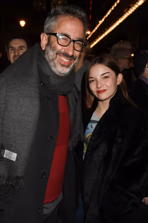 David Baddiel with Dolly Loveday @ BroadwayWorld David Baddiel with Dolly Loveday Photo
