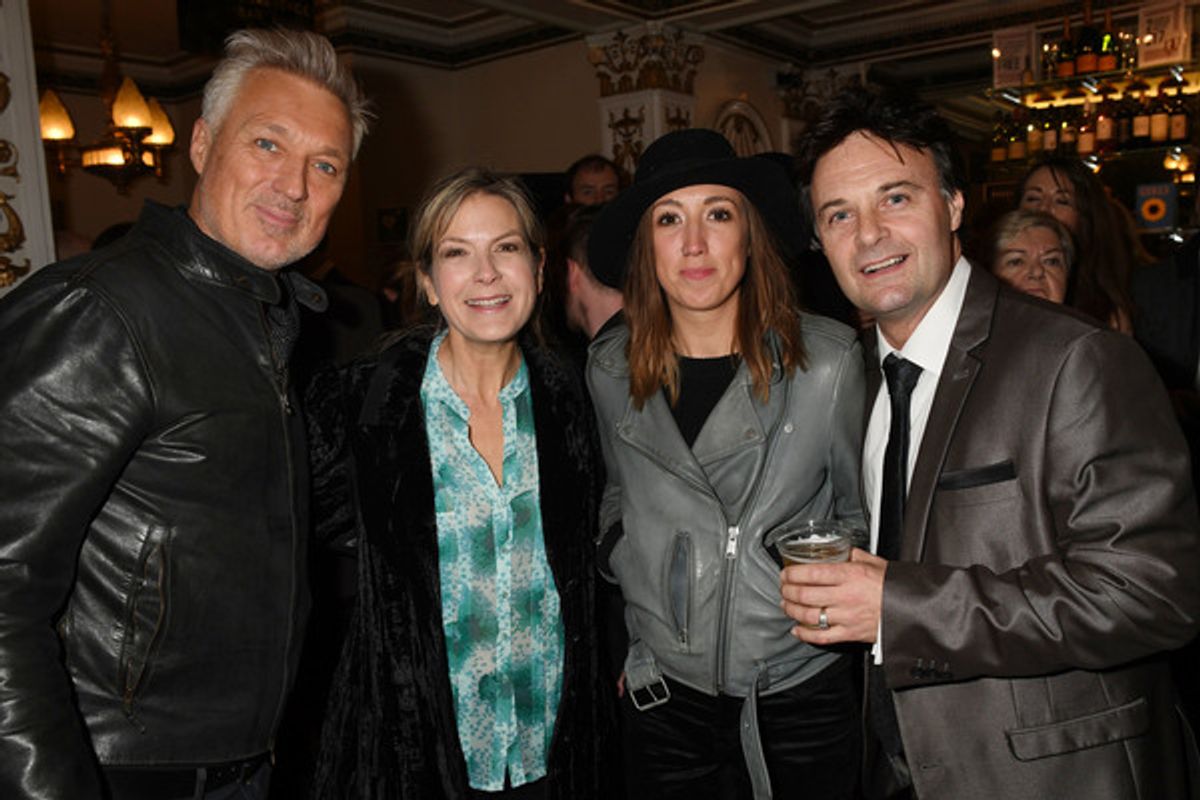 Martin Kemp, Penny Smith and Hayley Kemp at 