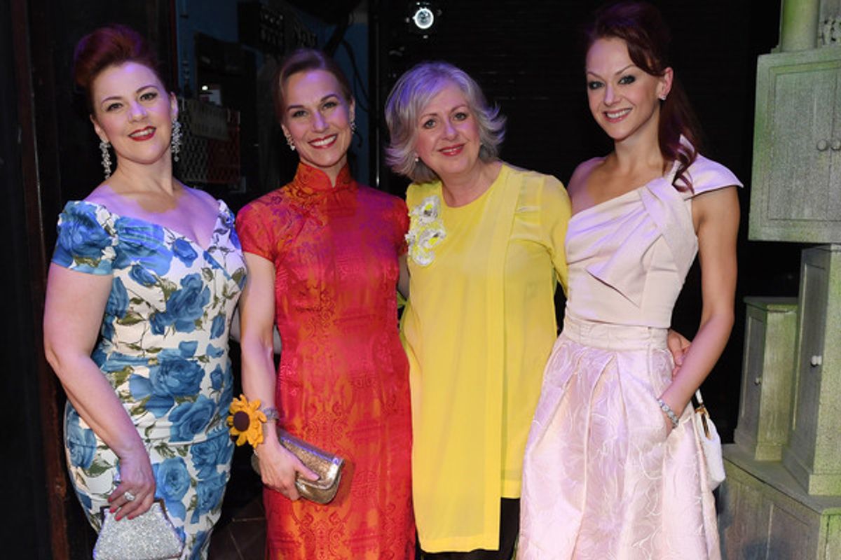 Sophie-Louise Dann, Joanne Riding, Claire Moore and Jenny Gayner at 