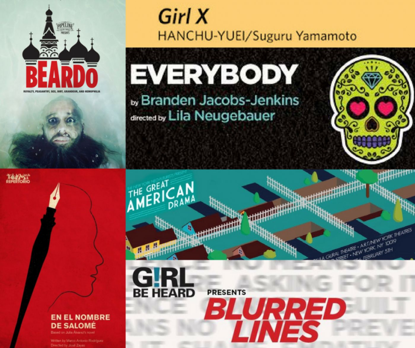The Maxamoo Podcast Returns to Talk EVERYTHING, BEARDO, GIRL X, Neo-Futurists, Repertorio Español, BLURRED LINES, and More  Image