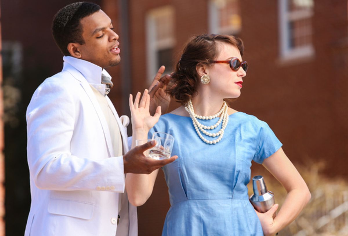 Myles Bullock and Jennifer Latimer at 