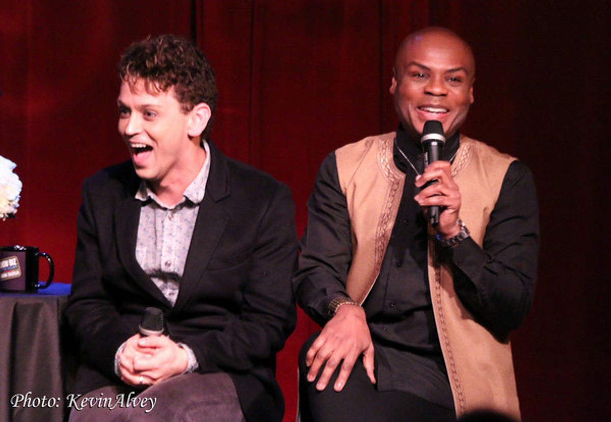 Michael Longoria and Nathan Lee Graham at 