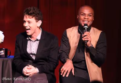 Michael Longoria and Nathan Lee Graham Photo