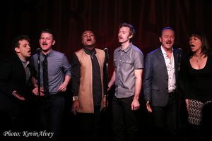 Michael Longoria, Randy Redd, Nathan Lee Graham, Ben Mayne, Benjamin Howes and April Ortiz @ BroadwayWorld Michael Longoria, Randy Redd, Nathan Lee Graham, Ben Mayne, Benjamin Howes and April Photo