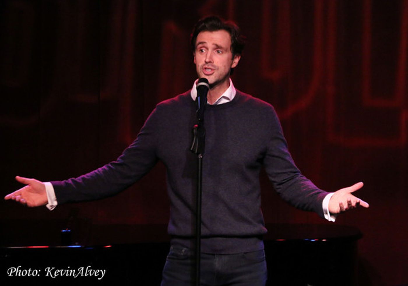 Photo Flash: SUNSET BOULEVARD's Michael Xavier Joins Frank DiLella at Birdland  Image