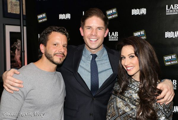Nick Kenkel, Frank DiLella and Lesli Margherita Photo