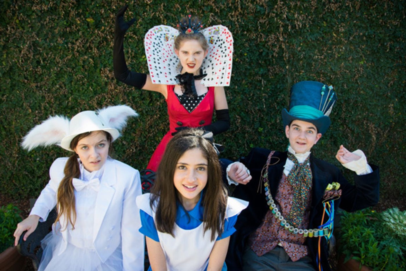 Photo Flash: Sneak Peek at Outcry Youth Theatre's Mad Adaptation of ALICE IN WONDERLAND  Image