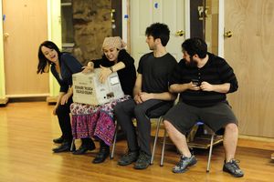 Sarah Statler, Kayla Friend, Dakota Dutcher and Christopher Michaels @ BroadwayWorld Sarah Statler, Kayla Friend, Dakota Dutcher and Christopher Michaels Photo