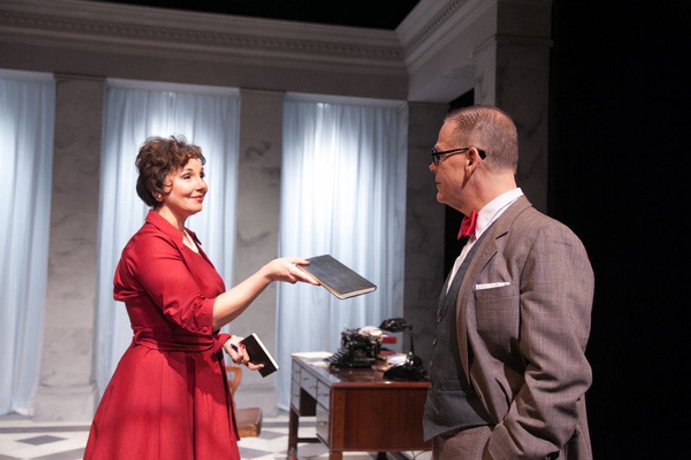 Photo Flash: First Look at THE COLUMNIST at American Blues Theatre  Image