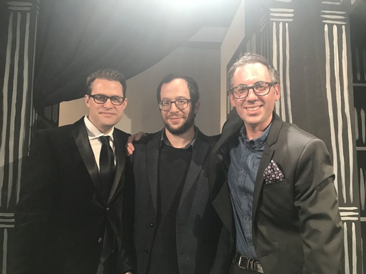 Luke Bateman, Adam Lenson, Michael Conley at 