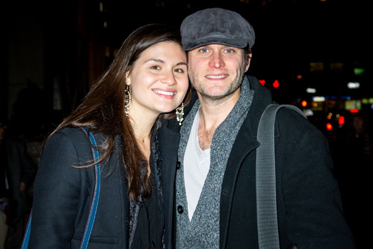Phillipa Soo, Steven Pasquale at 