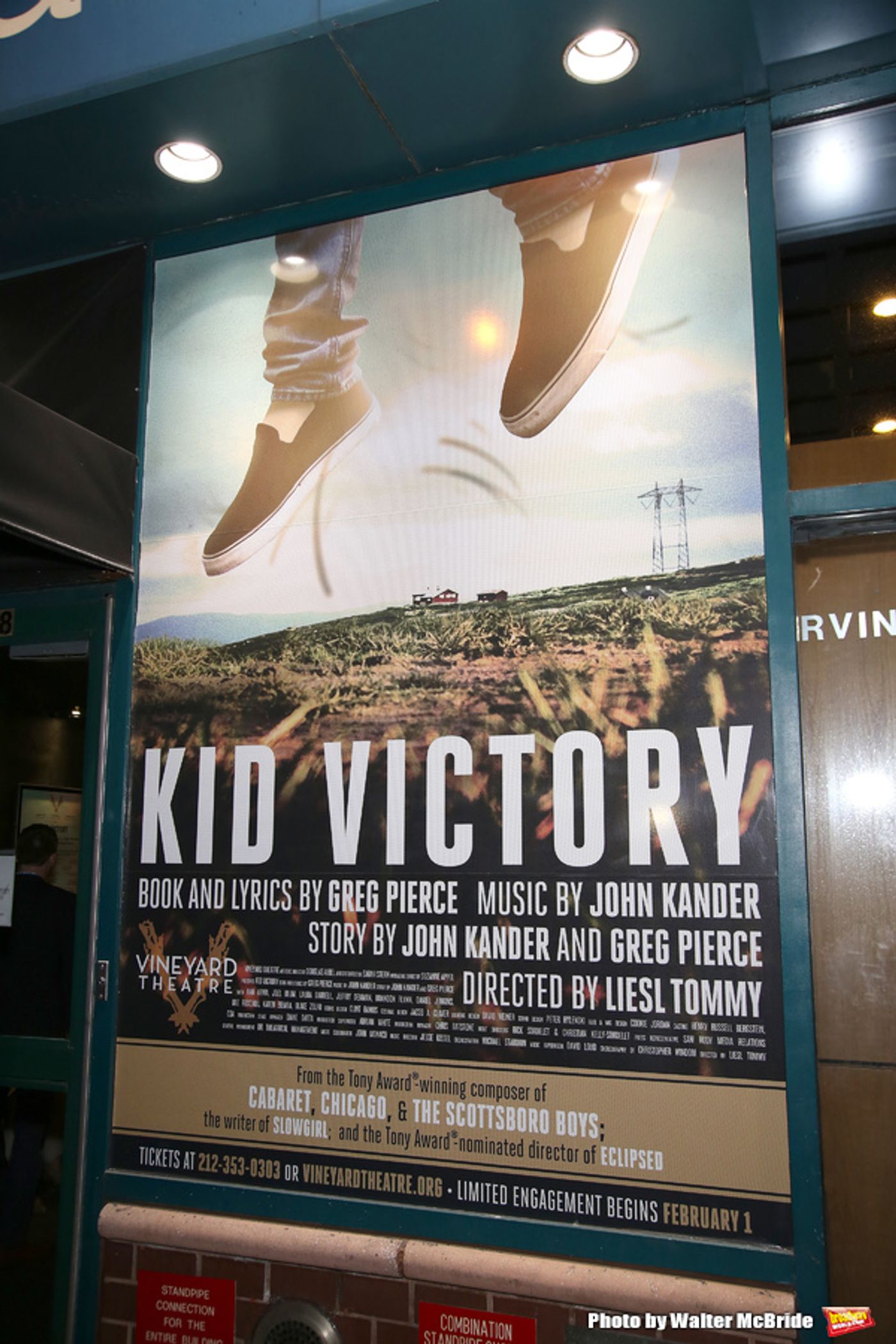 Photo Coverage: John Kander and Greg Pierce's KID VICTORY Celebrates Opening Night at the Vineyard Theatre!  Image